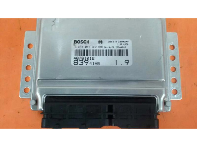 Řídící jednotka 46761012, 0281010338 Lancia Lybra 1999