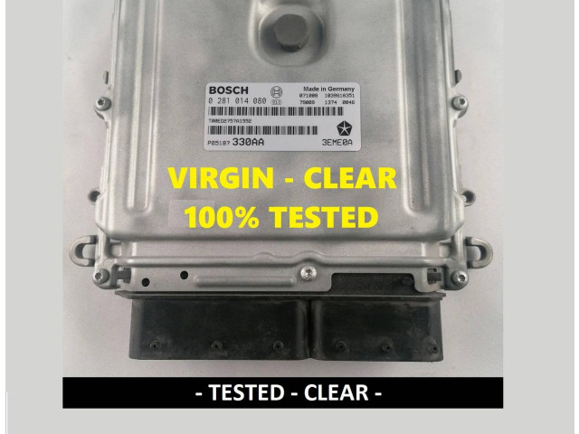 Блок управления двигателя P05187330AA, 0281014080 Jeep Commander