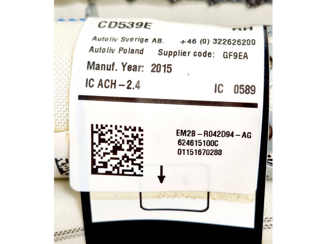 Боковая подушка безопасности EM2BR042D94AG, 01151670288 Ford S-MAX