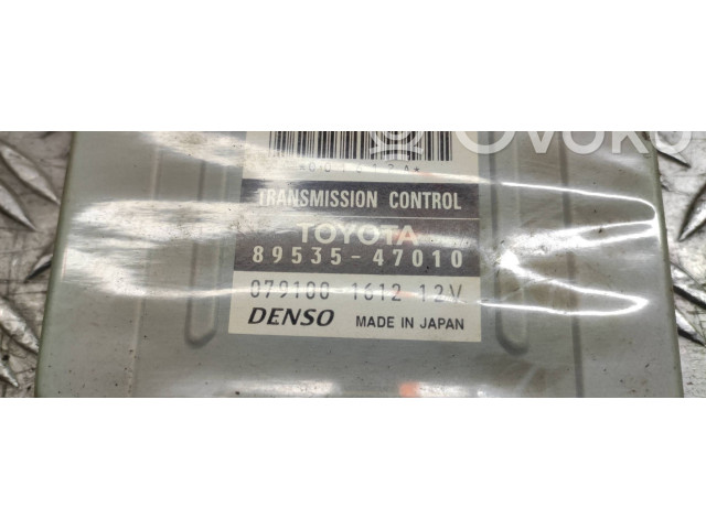 Блок управления коробкой передач 8953547010, 001612A   Toyota Prius (XW20)