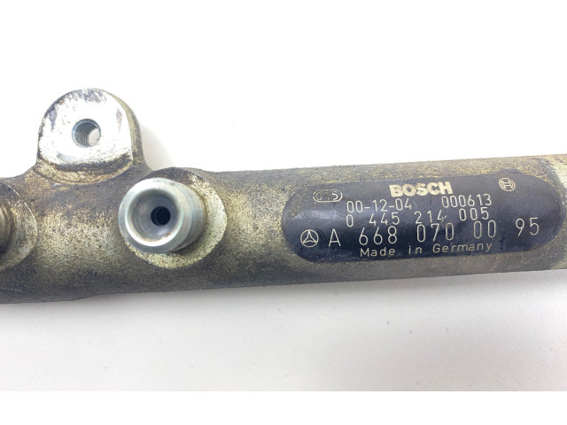 Топливная рампа A6680700095, 0445214005   Mercedes-Benz A W168  