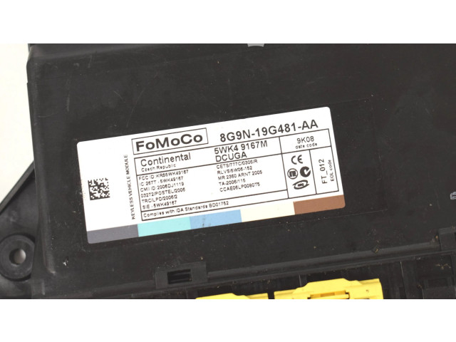 Блок комфорта 8G9N19G481AA Jaguar XF X250