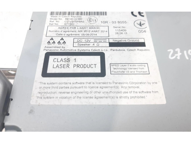 Zpětné zrcátko Toyota Auris E180 2015 8614002360