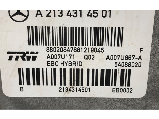 Jednotka ABS A2134314501 Mercedes-Benz CLS C257 2019