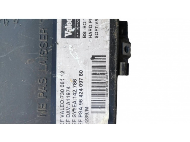 Блок комфорта 9642409780, 73006112 Citroen Berlingo