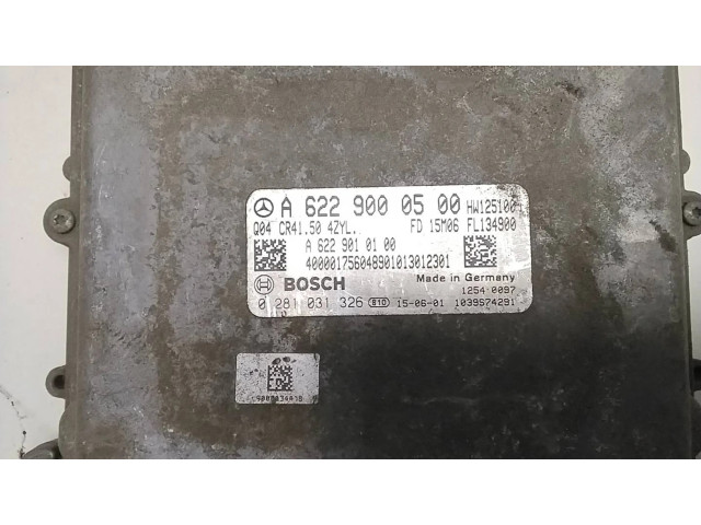 Řídící jednotka A6229000500, A6229010100 Mercedes-Benz Vito Viano W447 2016