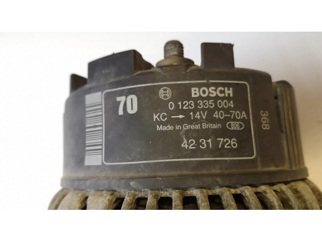 Генератор 0123335004, 4231726 Saab 900 2.0