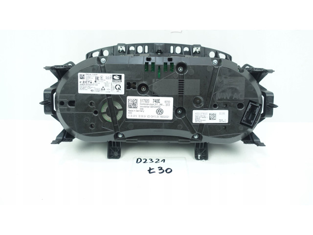 Панель приборов 517920740E, 517920740E Volkswagen Golf Sportsvan