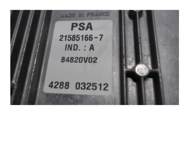 Блок управления 00001940KT, 00001940KT Citroen C2