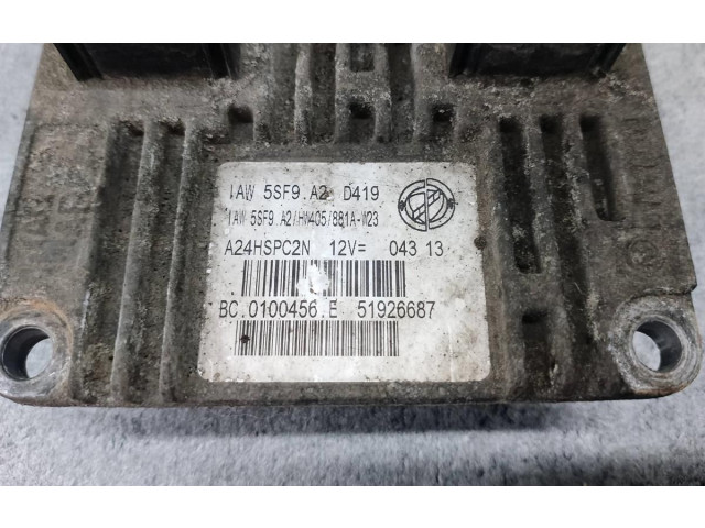 Řídící jednotka 51926687   Fiat Punto (199) 2013