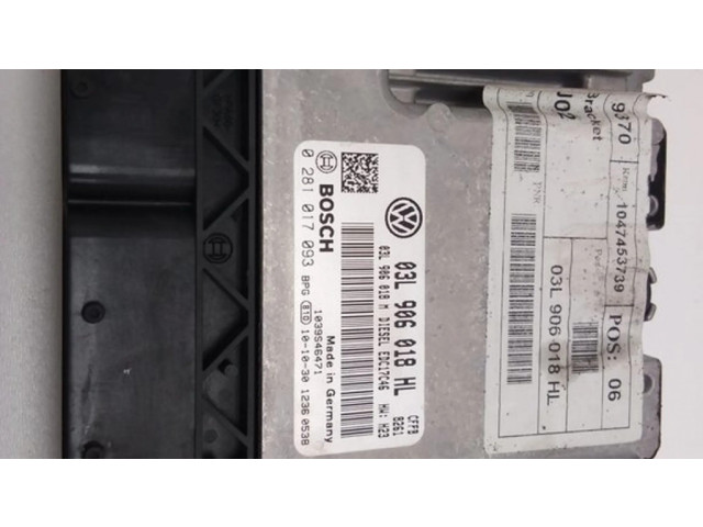 Řídící jednotka 03L906018HL Seat Alhambra (Mk2) 2011