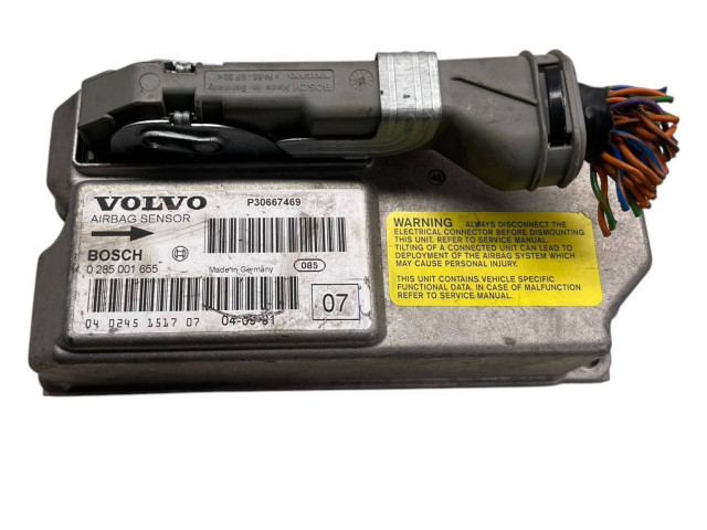 Блок подушек безопасности P30667469, 0285001655   Volvo V70