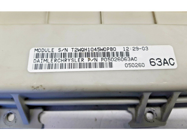 Блок комфорта P05026063AC, nr1976 Chrysler Voyager
