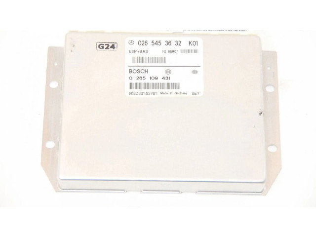 Блок управления АБС 0265453632, 0265453632 Mercedes-Benz A W168