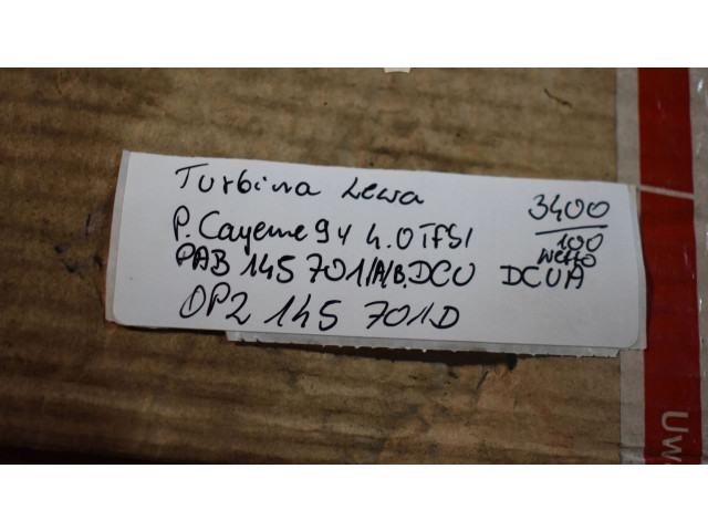 Turbodmychadlo Нагнетатель Porsche Cayenne (9Y0 9Y3)