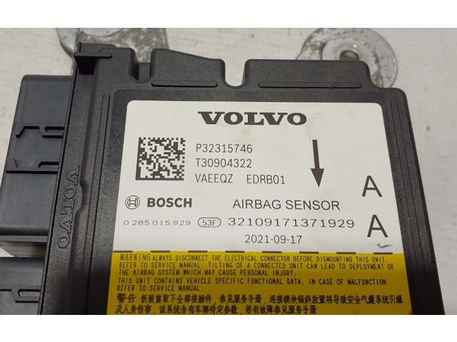Блок подушек безопасности 32315746 Volvo S60