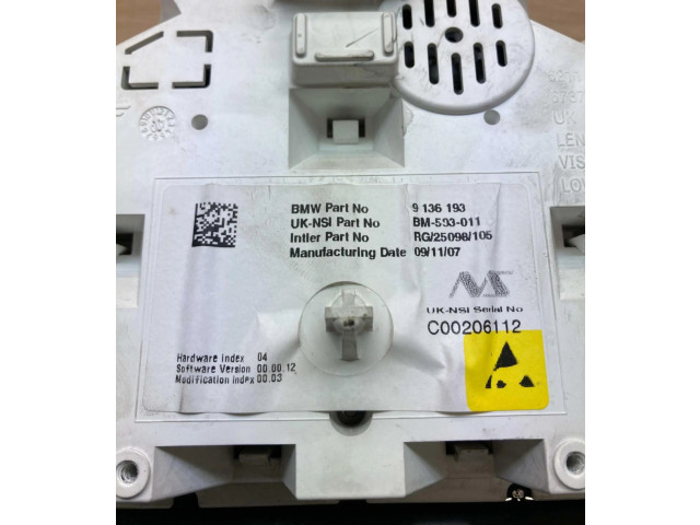 Панель приборов 9136193 Mini One - Cooper Coupe R56