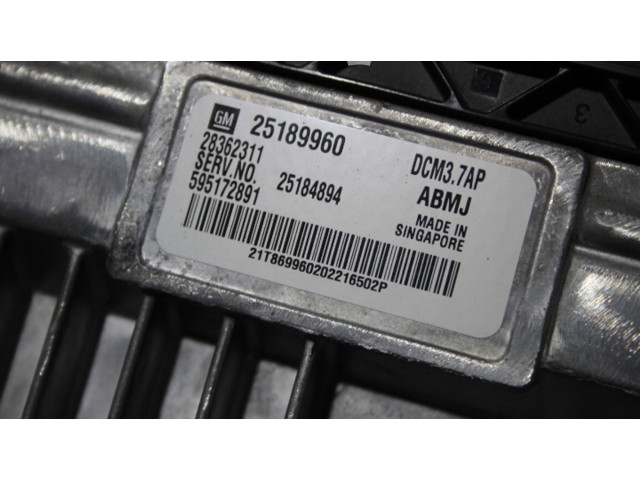 Řídící jednotka    Chevrolet Cruze 2013