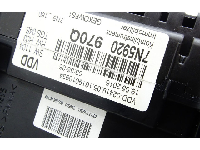 Přístrojová deska Seat Alhambra (Mk2) 2016 7N5920970Q