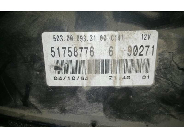 Přístrojová deska Fiat Doblo 2004 51758776, 51758776690271