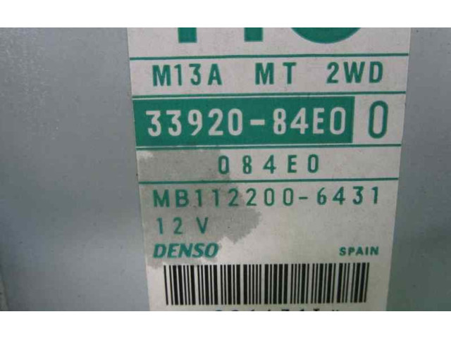 Řídící jednotka 3392084E00, MB1122006431 Suzuki Wagon R+ 2004