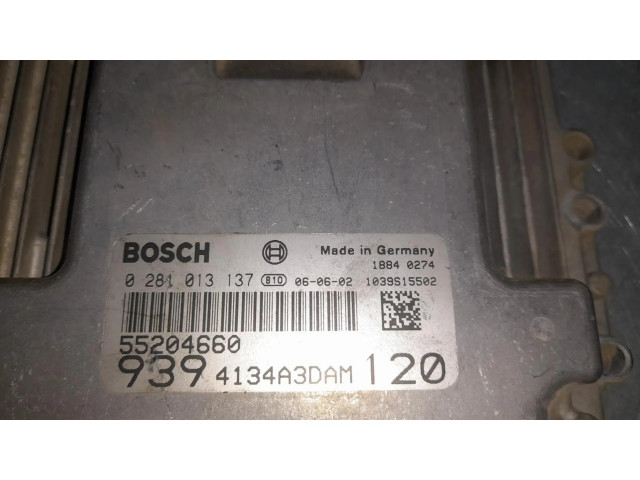 Блок управления двигателем Блок управления 0281013137, CENTRALITAMOTORUCE Alfa Romeo 166