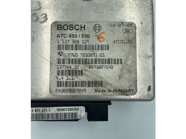 Блок управления коробкой передач 7550891, 1137328119 BMW X3 E83