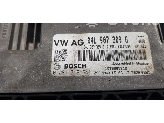 Блок управления двигателя 0281019641, 0281019641 Volkswagen Jetta VI
