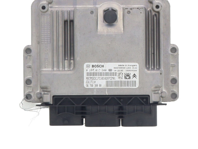 Блок управления двигателя 9676830080, 1606874080 Citroen Berlingo