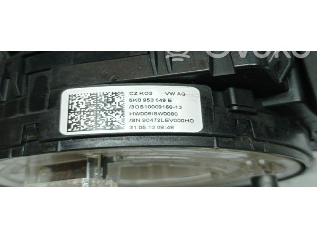 Подрулевой шлейф SRS 5K0953549E Volkswagen Golf VI