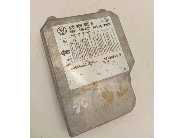 Блок подушек безопасности 1C0909605A, 5WK43122   Volkswagen Transporter - Caravelle T5