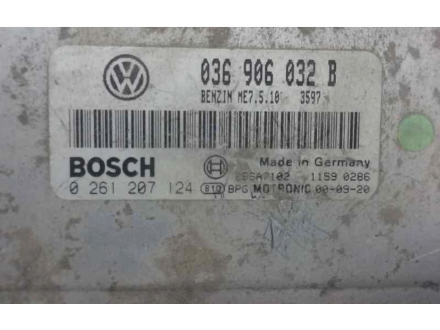 Блок управления 036906032B, 0090047   Skoda Octavia Mk1 (1U)