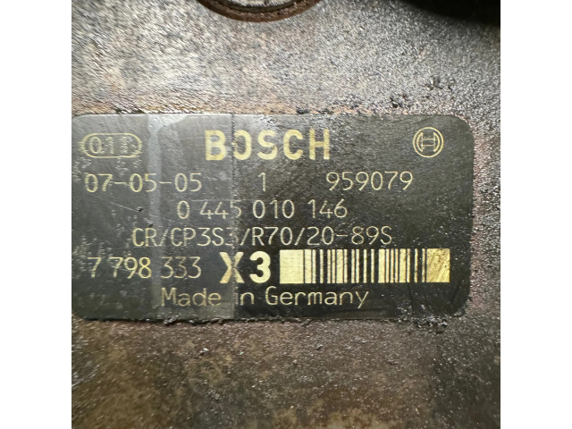 Vstřikovací čerpadlo 7798333, 0445010146 BMW 3 E90 E91 pro naftový motor 3.0
