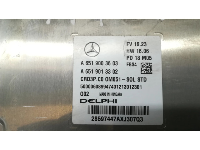 Řídící jednotka A6519003603, A6519013302   Mercedes-Benz Sprinter W906 2016
