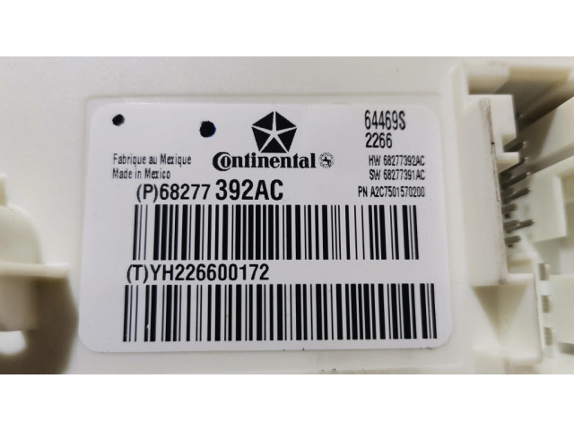 Блок комфорта P68277392AC Dodge Challenger