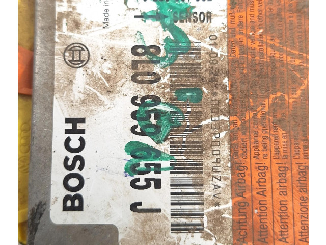 Блок подушек безопасности 8L0959655J, 0285001352   Audi A3 S3 8L