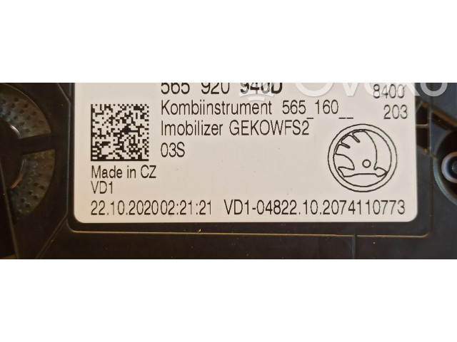 Vstřikovač 565920940D Skoda Karoq