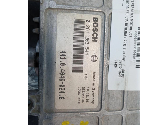 Řídící jednotka 0261203544   Skoda Felicia I 