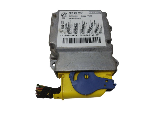 Блок подушек безопасности 5K0959655F, 5WK44300 Skoda Yeti (5L)