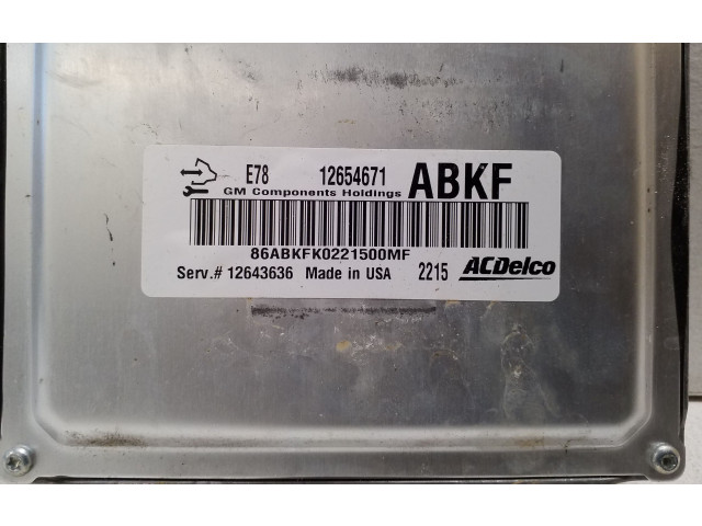 Řídící jednotka 12654671 Opel Ampera 2014