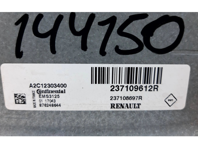 Блок управления двигателя 237108697R, 144150   Dacia Sandero