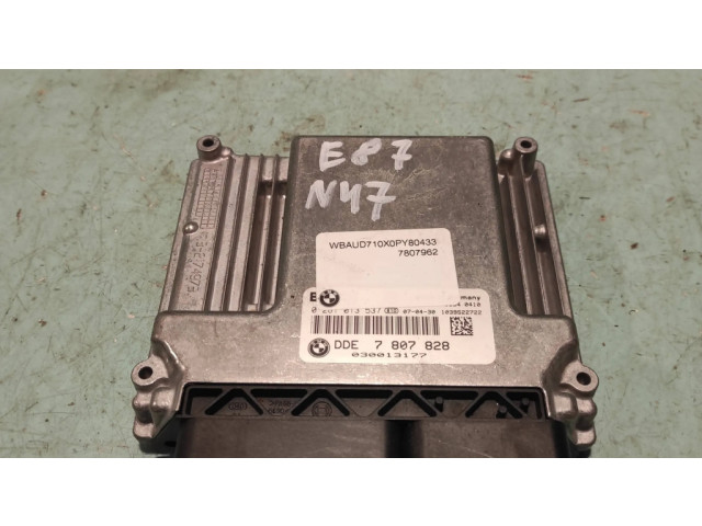 Řídící jednotka 7807962, 7807828 BMW 1 E81 E87 2007