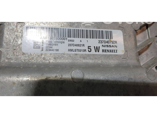 Блок управления двигателя 237D40792R, 237D40621R Dacia Spring