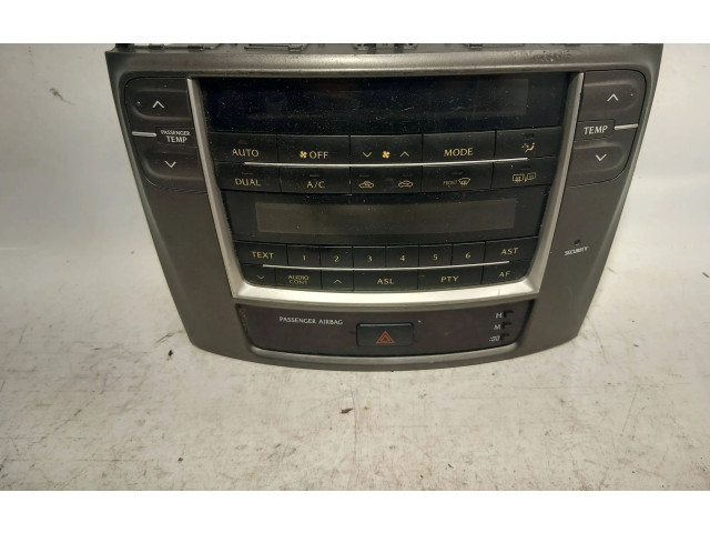 Блок управления климат-контролем Lexus IS 220D-250-350