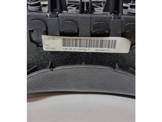 Подушка безопасности водителя 96445890ZD, 96445890 Peugeot 607