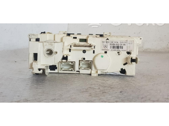 Блок управления климат-контролем A1698300585 Mercedes-Benz A W169