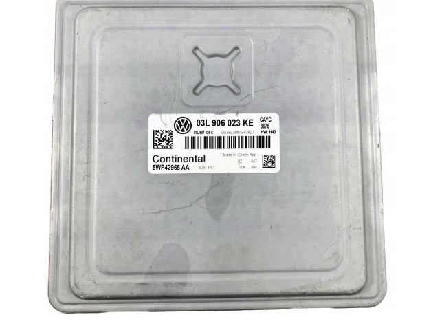Блок управления двигателя 03L906023KE, 5WP42965AA Volkswagen Beetle A5