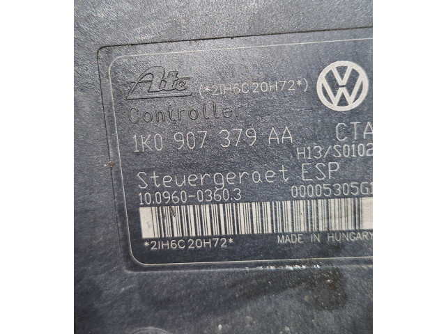 Блок АБС 1K0907379AA, 10096003603 Skoda Octavia Mk2 (1Z) 2004 - 2013 года