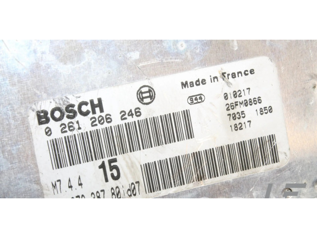 Řídící jednotka 0261206246 Citroen Saxo 2002