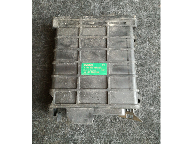 Блок управления двигателя 0280800104, 0280800105 Volkswagen Golf II